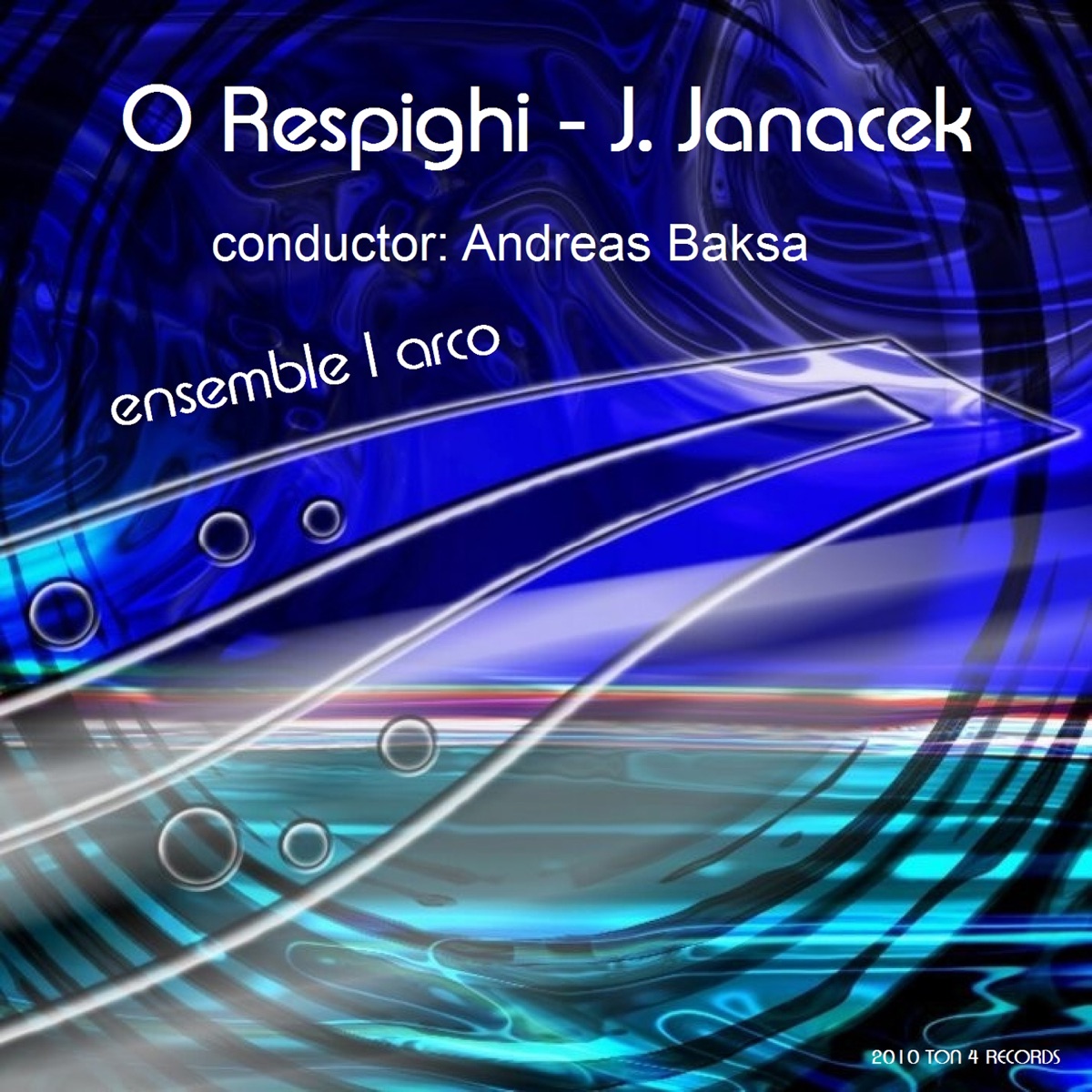 Ottorino Respighi and Leos Janacek cover art
