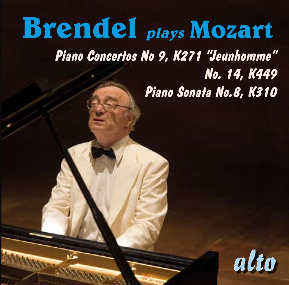 Обложка альбома «Brendel Plays Mozart - Piano Concertos Nos. 9 & 14 & Piano Sonata No. 8» — I Solisti di Zagreb, Antonio Janigro & Alfred Brendel