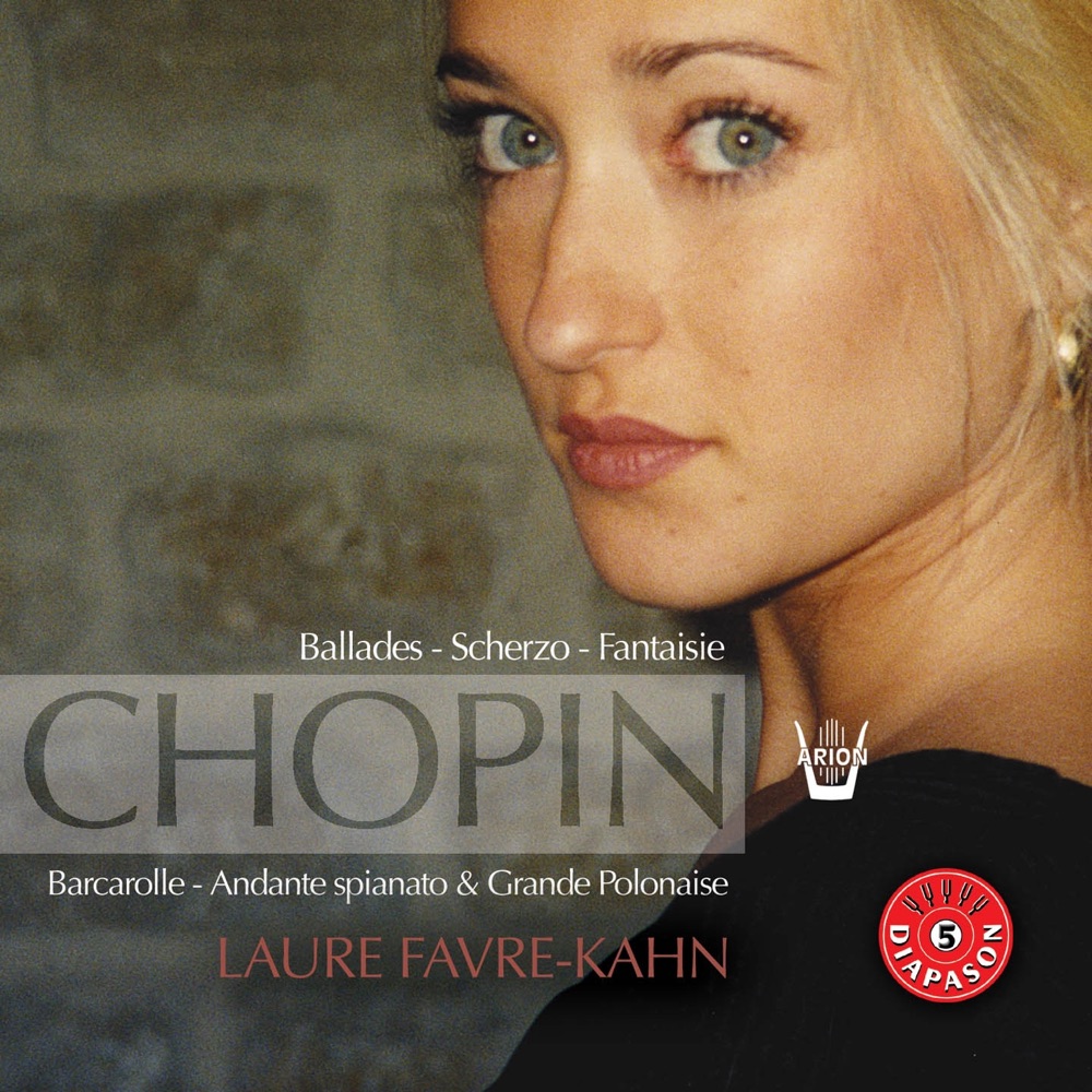 Обложка альбома «Chopin: Ballades, Scherzo, Fantaisies» — Laure Favre-Kahn