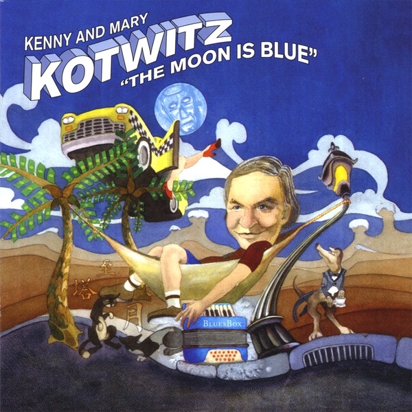 Обложка альбома «The Moon Is Blue» — Kenny Kotwitz