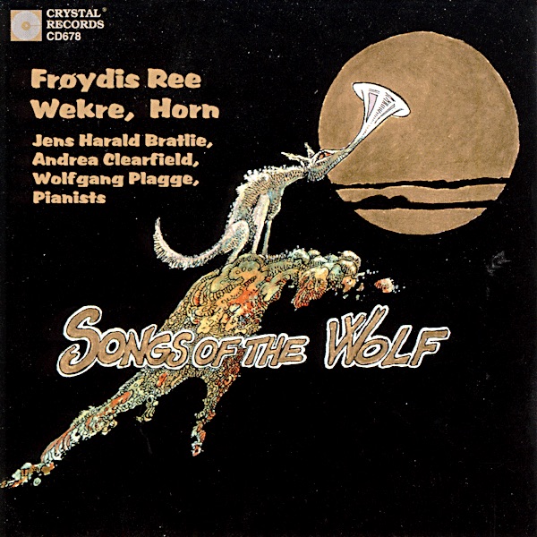 Обложка альбома «Songs of the Wolf» — Frøydis Ree Wekre, Jens Harald Bratlie, Andrea Clearfield & Wolfgang Plagge