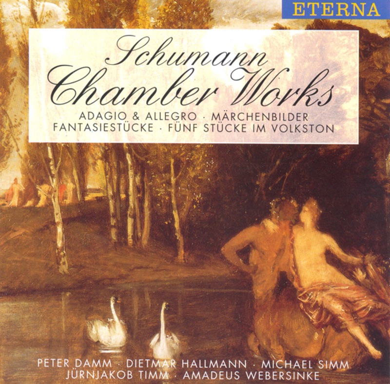Обложка альбома «Schumann: 5 Pieces In Folk Style, Marchenbilder, Fantasiestucke & Adagio and Allegro» — Amadeus Webersinke