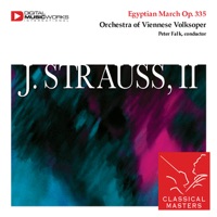Strauss II: Egyptian March Op. 335 - Orchestra of Viennese Volksoper & Peter Falk