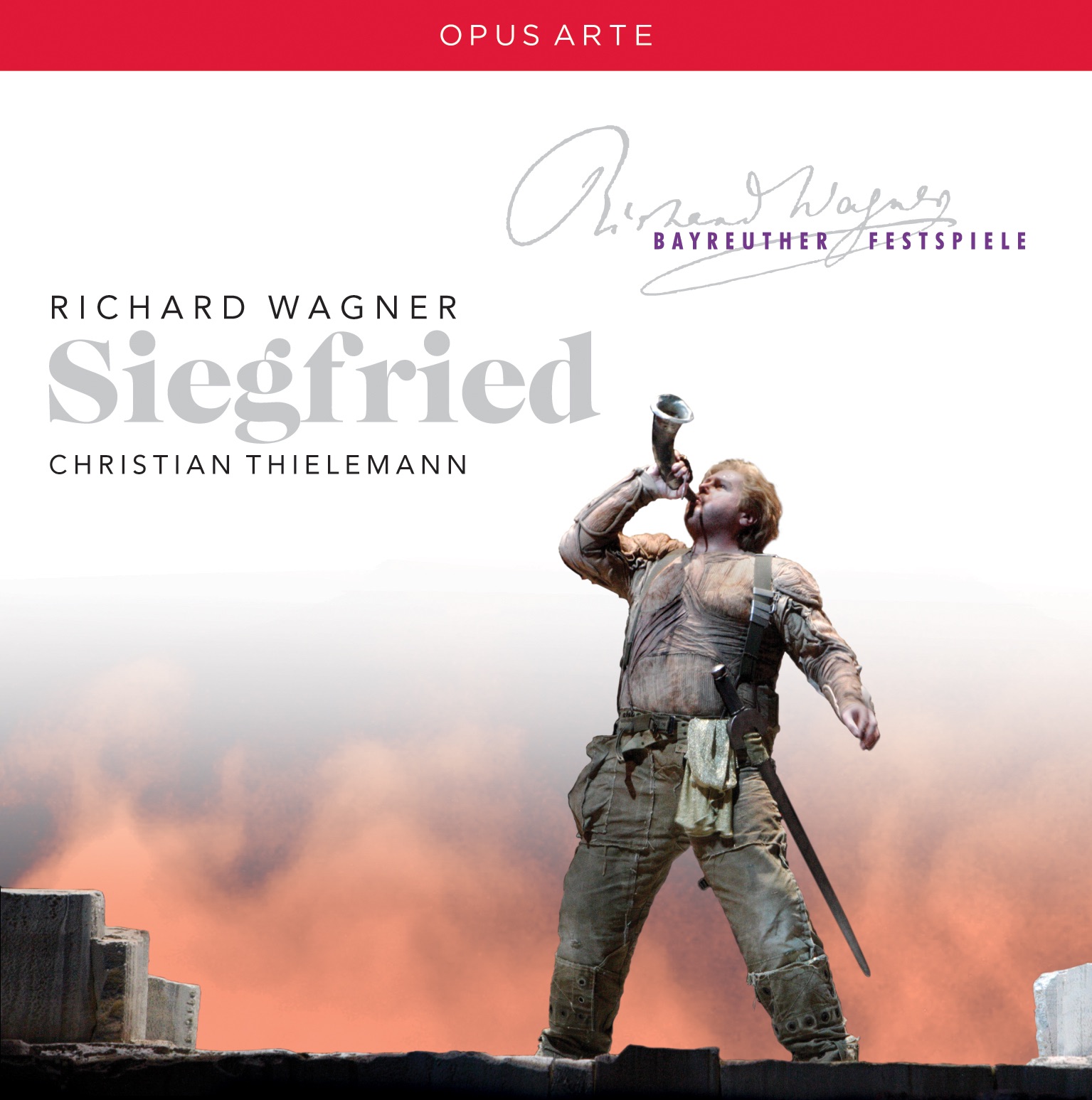 Wagner: Siegfried by Stephen Gould, Gerhard Siegel, Linda Watson, Andrew Shore, Christa Mayer, Albert Dohmen, Robin Johannsen, Hans-Peter Konig, Bayreuth Festival Orchestra & Christian Thielemann album cover