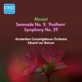 Mozart, W.A.: Serenade No. 9, "Posthorn" - Symphony No. 29 (Amsterdam Concertgebouw, Beinum) (1956) artwork