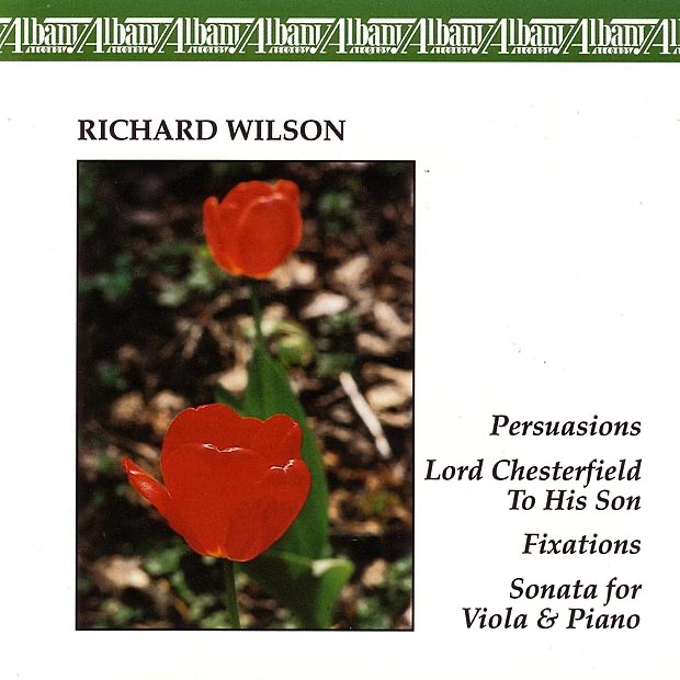 Обложка альбома «Music of Richard Wilson» — Amy Burton