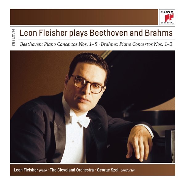 Обложка альбома «Leon Fleisher Plays Beethoven and Brahms Concerto» — Leon Fleisher