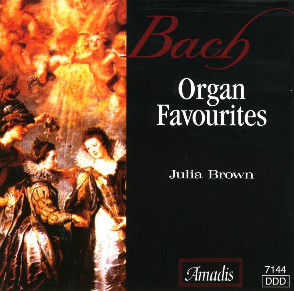 Обложка альбома «Bach, J.S.: Organ Favourites» — Julia Brown