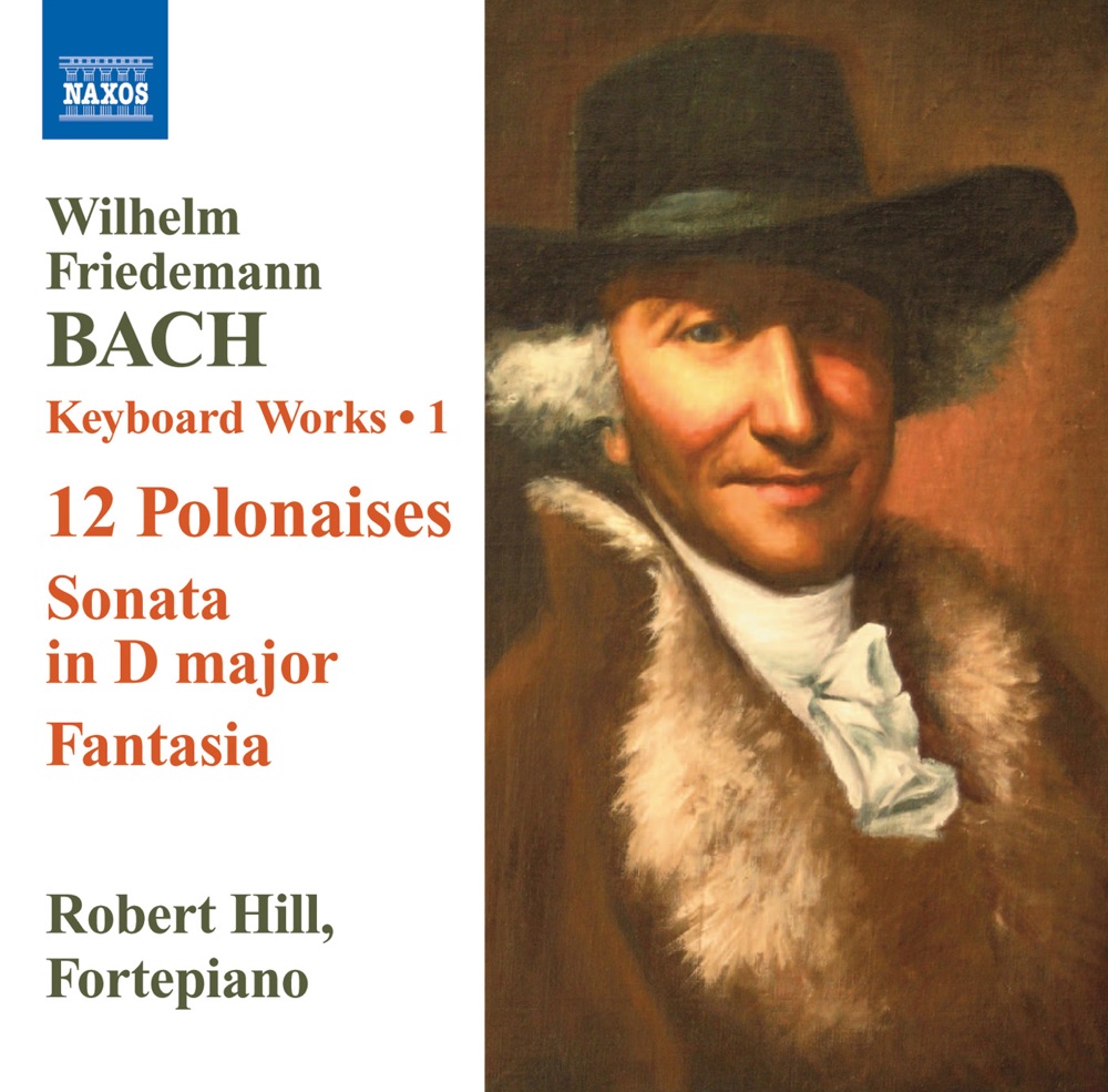 Обложка альбома «Bach: Keyboard Works, Vol. 1» — Robert Hill