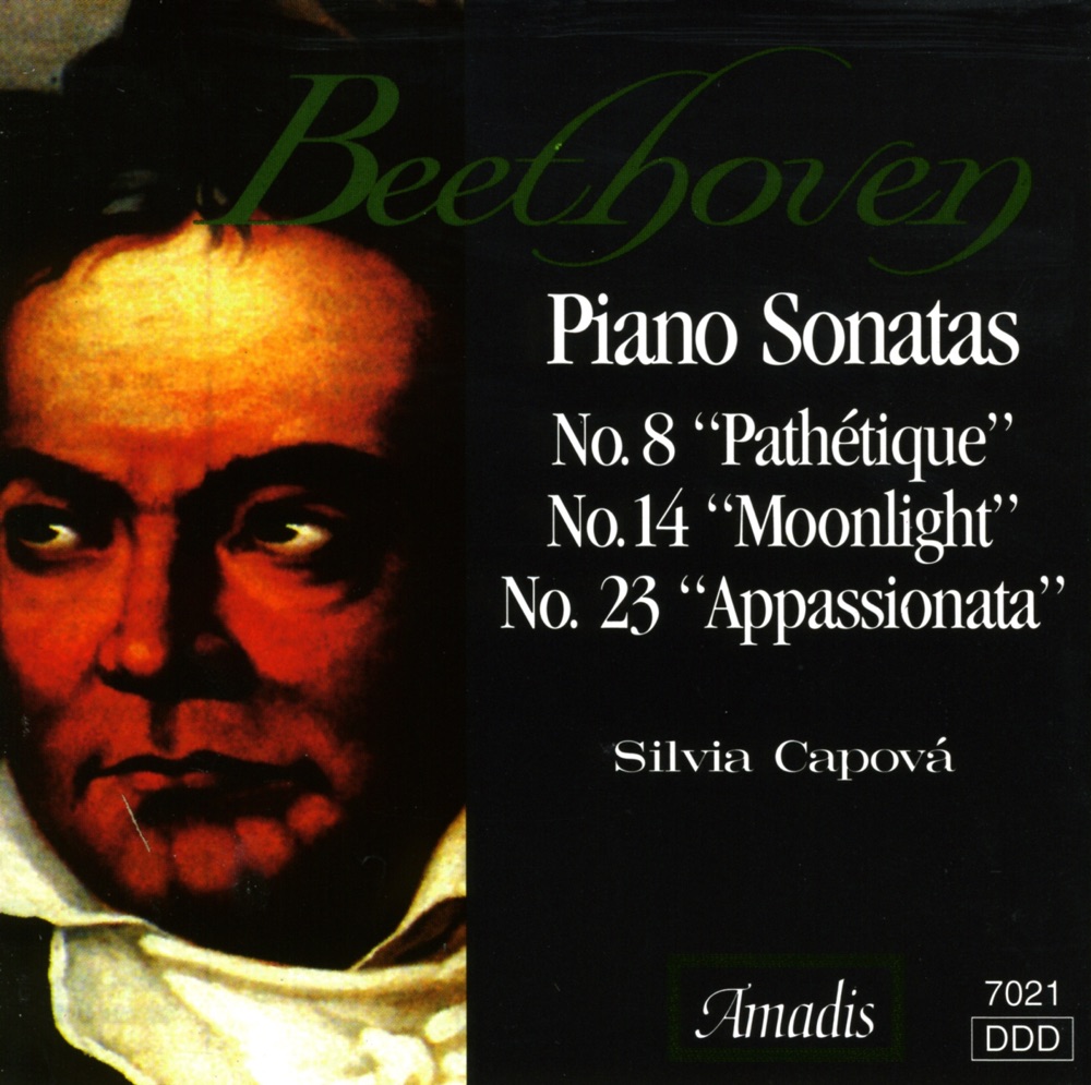 Обложка альбома «Beethoven: Piano Sonatas Nos. 8, 14 and 23» — Sylvia Capova
