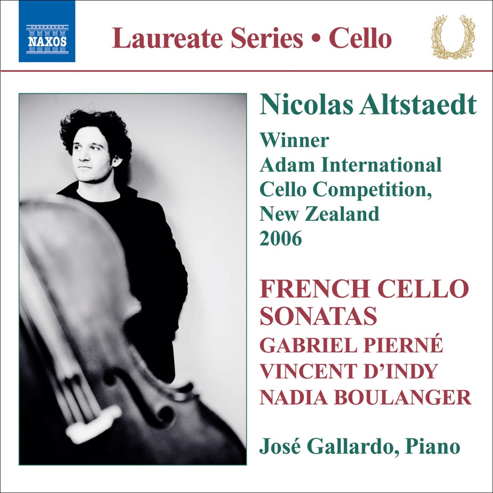 Обложка альбома «Altstaedt, Nicolas - French Cello Sonatas» — José Gallardo & Nicolas Altstaedt
