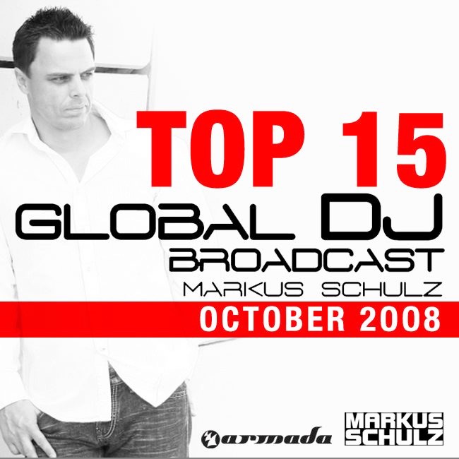 Global DJ Broadcast Top 15 (October 2008)