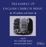 Treasures of English Church Music - The Cambridge Singers, John Rutter, Mary Seers, Karen Kerslake, Frances Jellard & Caroline Ashton