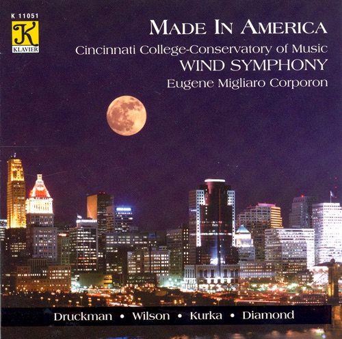 Обложка альбома «Made in America» — Eugene Migliaro Corporon & Cincinnati Wind Symphony