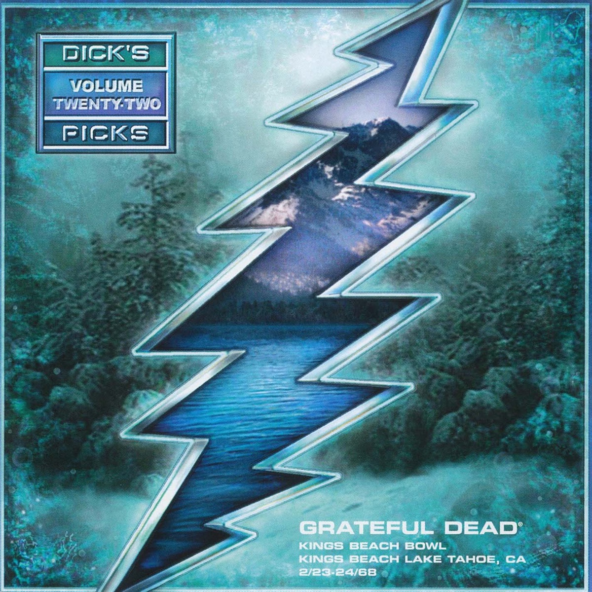 Dick's Picks Vol. 22: 2/23/68 & 2/24/68 (Kings Beach Bowl, Kings Beach Lake Tahoe, CA) cover art