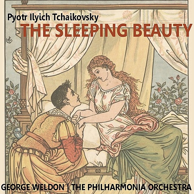 Обложка альбома «Tchaikovsky: The Sleeping Beauty» — The Philharmonic Orchestra & George Weldon