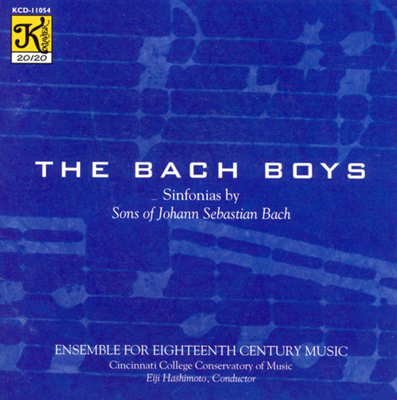 Bach Boys - Sinfonias by Sons of Johann Sebastian Bach