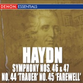 Haydn: Symphony Nos. 44 'Trauer', 45 "Farewell", 46 & 47 artwork