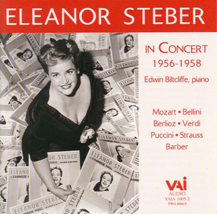 Обложка альбома «Eleanor Steber in Concert 1956-1958 (Historic Live Recording)» — Edwin Betcliffe & Eleanor Steber