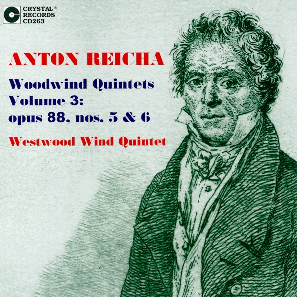 Обложка альбома «Reicha: Woodwind Quintets, Vol. 3» — Westwood Wind Quintet, John Barcellona, Peter Christ, Richard Spece, Charles Kavalovski & Patricia Nelson