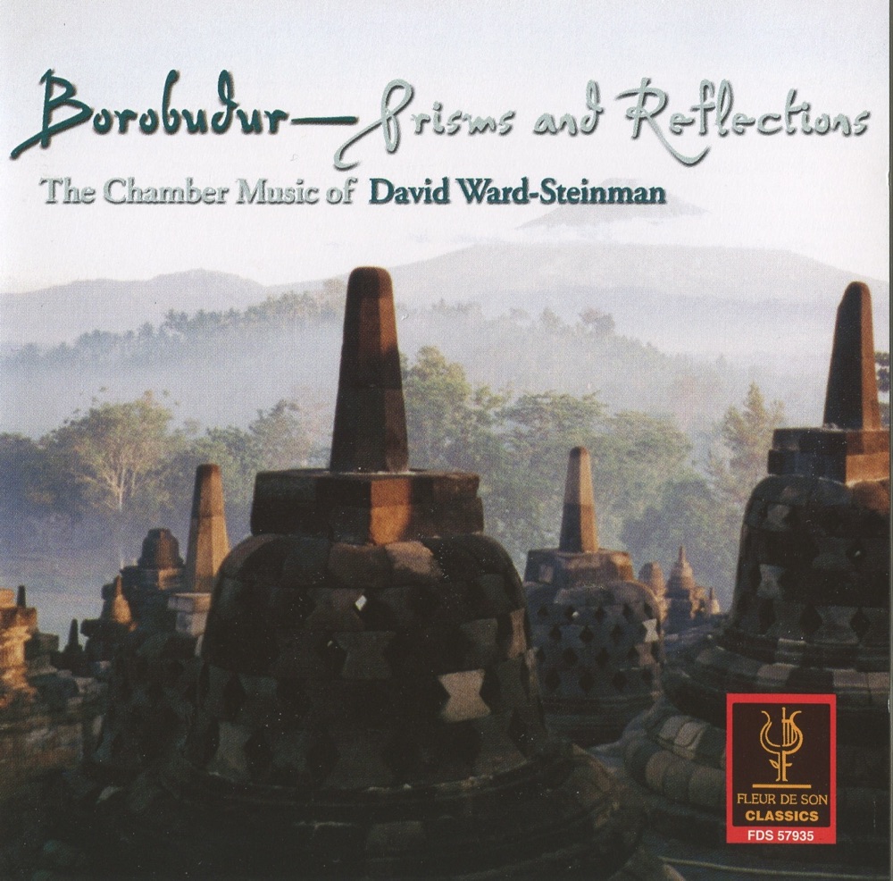 Обложка альбома «Borobudur: Prisms & Reflections» — David Burge, David Ward-Steinman, Karen Elaine & Arioso Wind Quintet