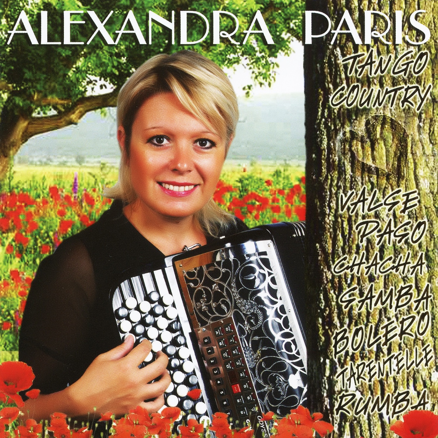 A L'accordéon : Tango, Country, Valse, Paso, Cha-Cha, Samba, Boléro, Tarentelle, Rumba