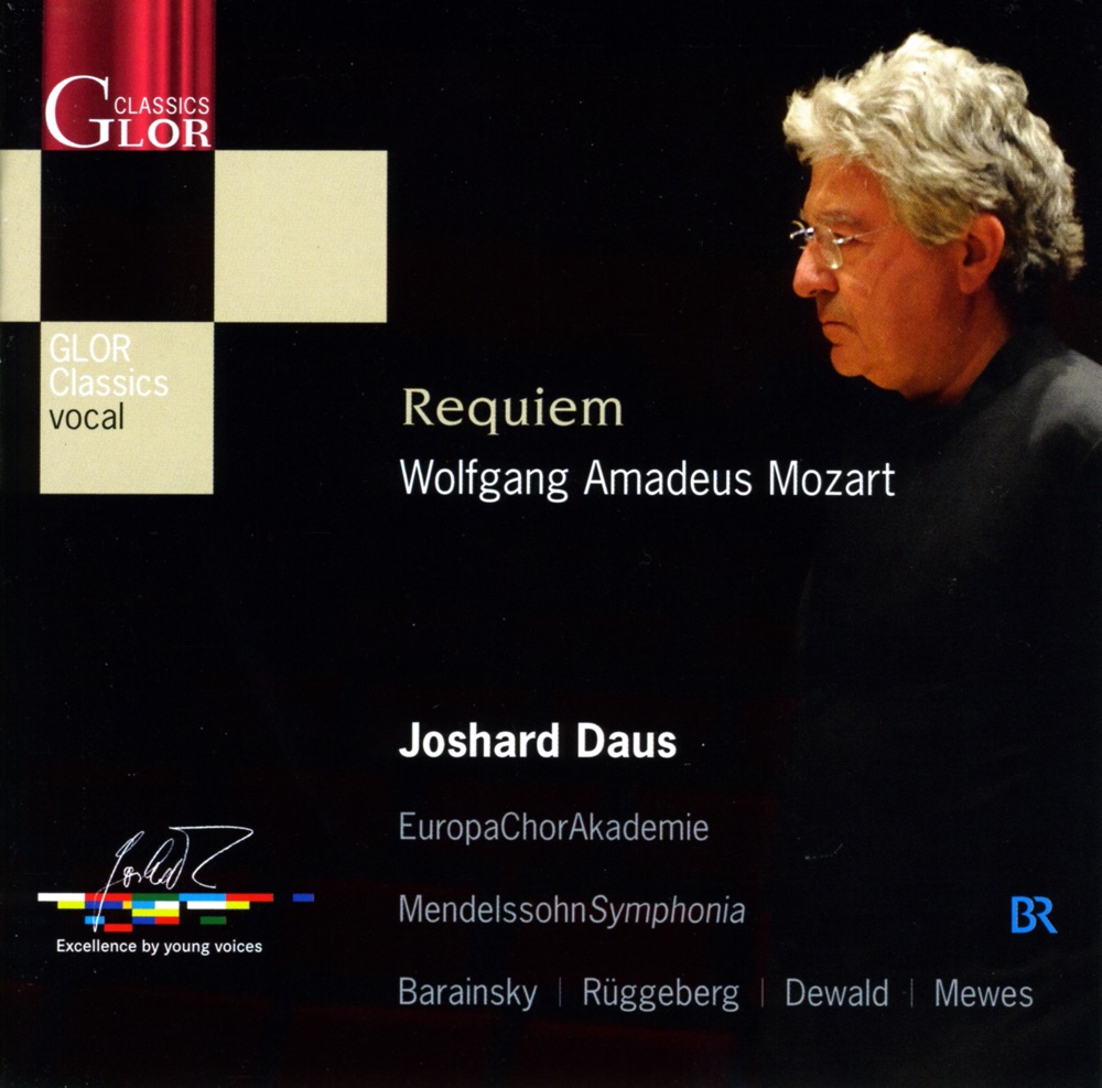 Обложка альбома «Mozart, W.A.: Requiem» — Joshard Daus, Claudia Barainsky, Thomas Dewald, Europa Chor Akademie, Mendelssohn Symphonia, Claudia Ruggeberg & Karsten Mewes