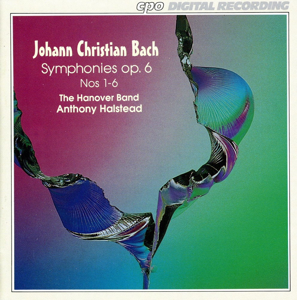 Обложка альбома «Bach, J.C.: Symphonies (Complete), Vol. 2 - Symphonies, Op. 6» — Anthony Halstead & Hanover Band