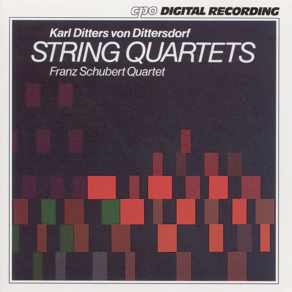 Обложка альбома «Dittersdorf: String Quartets Nos. 1, 3-5» — Franz Schubert Quartet
