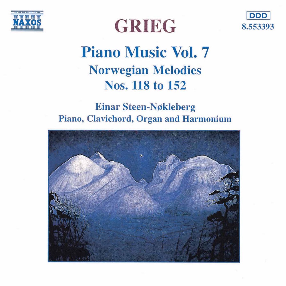 Обложка альбома «Grieg: Norwegian Melodies Nos. 118 - 152» — Einar Steen-Nøkleberg