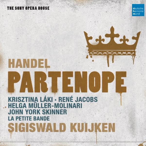 Обложка альбома «Handel: Partenope» — Sigiswald Kuijken, La Petite Bande, John York Skinner, Krisztina Laki, Stephen Varcoe, F. Löhner-Beda, Helga Müller Molinari, René Jacobs & Martyn Hill
