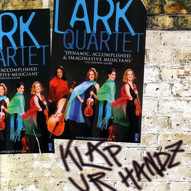 Обложка альбома «Klap Ur Handz» — Lark Quartet