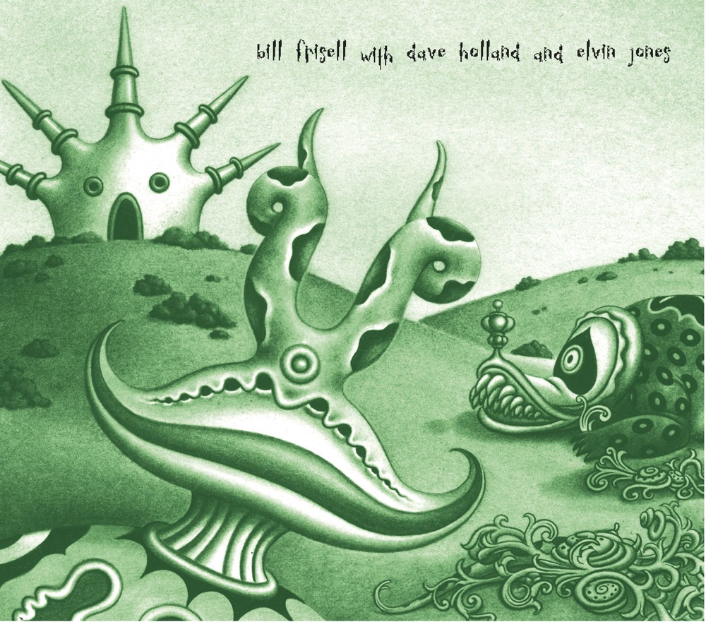 Обложка альбома «Bill Frisell With Dave Holland and Elvin Jones» — Bill Frisell