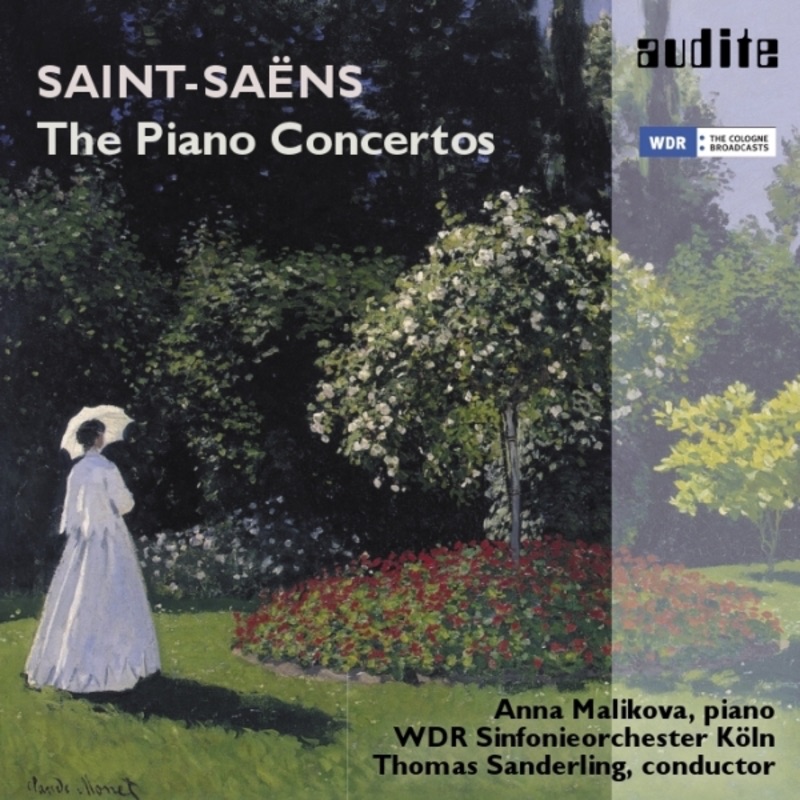 Обложка альбома «Camille Saint-Saëns: The Complete Piano Concertos (Piano Concerto No. 1, D Major, Op. 17, No. 2, G Minor, Op. 22, No. 3, E-Flat Major, Op. 29, No. 4, C Minor, Op. 44, No. 5, F Major, Op. 103 ("Egyptian"))» — WDR Sinfonieorchester Köln & Thomas Sanderling