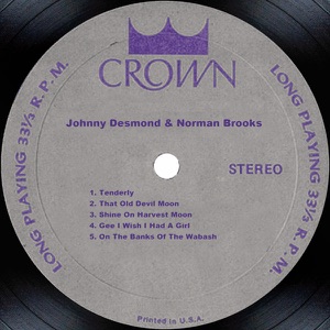 Johnny Desmond & Norman Brooks
