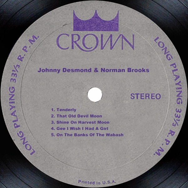 Johnny Desmond & Norman Brooks