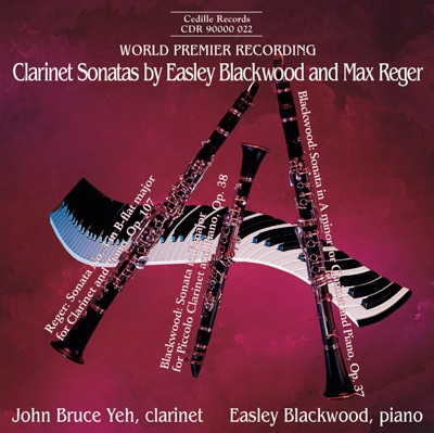 Blackwood - Reger: Clarinet Sonatas