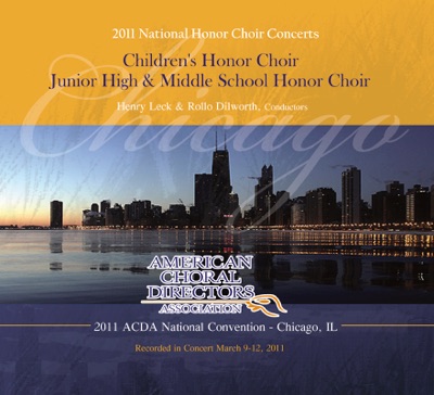 ACDA 2011 National Convention Children's Honor Choir Junior High Middle School Honor Choir (Live)
