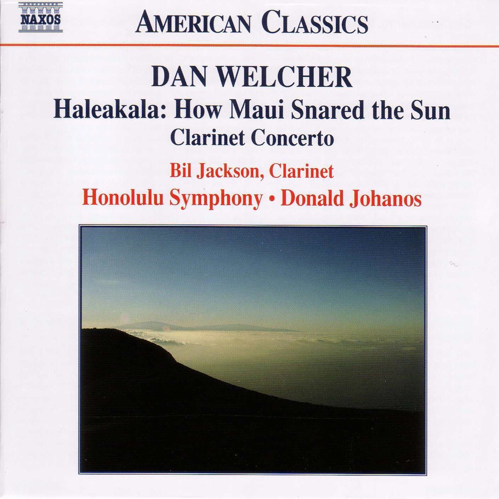 Обложка альбома «Dan Welcher: Haleakala: How Maui Snared the Sun» — Donald Johanos & Honolulu Symphony