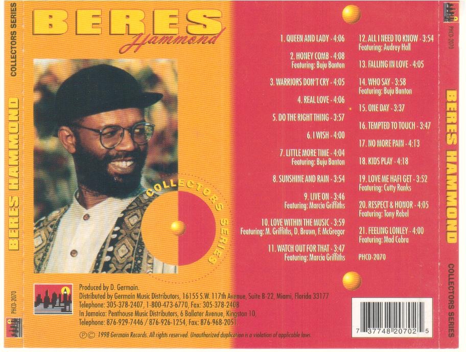 Beres Hammond - Collectors Series cover