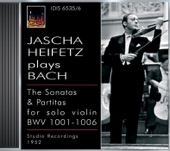 Jascha Heifetz - Violin Sonata No. 3 in C Major, BWV 1005: IV. Allegro assai