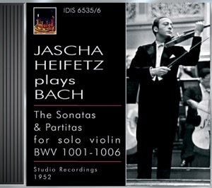 Bach, J.S.: Violin Sonatas Nos 1-3 - Violin Partitas Nos. 1-3 (Heifetz) (1935, 1952)