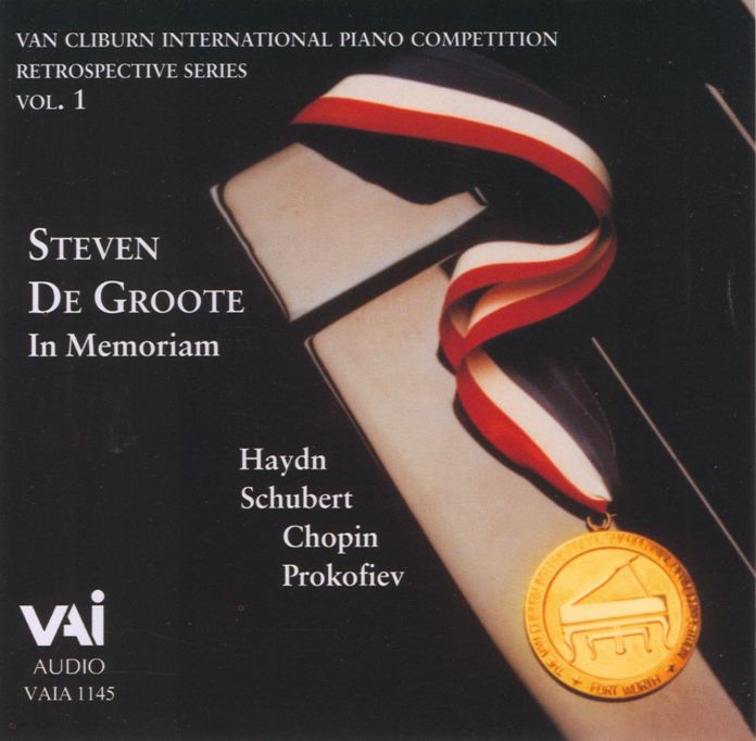 Обложка альбома «Steven de Groote In Memorium (Van Cliburn International Piano Competition Retrospective, Vol. 1)» — Steven De Groote