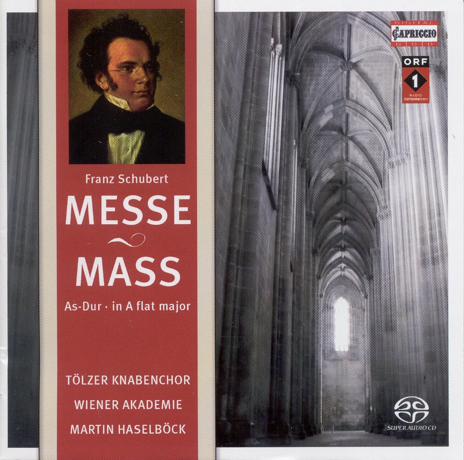 Обложка альбома «Schubert: Mass No. 5 in A-Flat Major, D. 678 & Offertory: Intende Voci, D. 963» — Bernhard Berchtold, Martin Haselbock & Vienna Academy