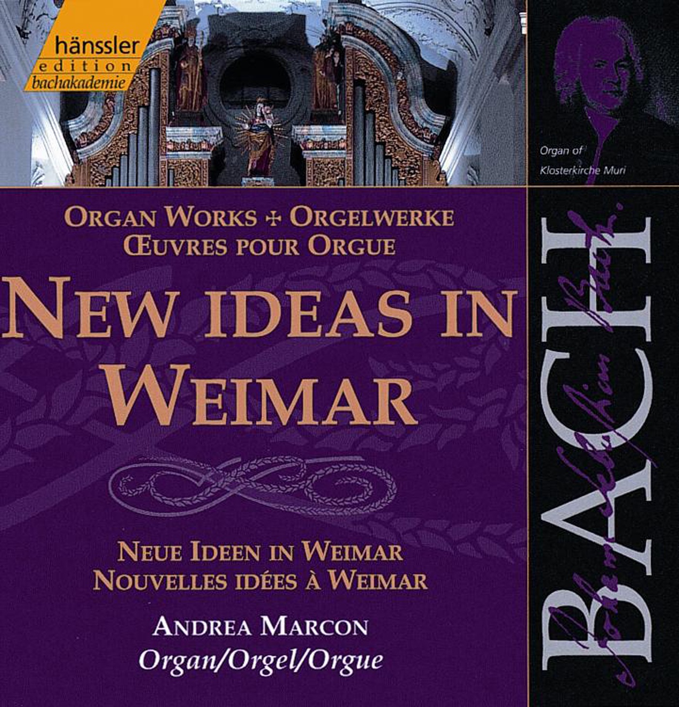 BACH: Prelude and Fugue in A major (BWV 536), Eric Plutz - BACH The Gamut from A to G