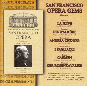 SAN FRANCISCO OPERA GEMS - Volume 2