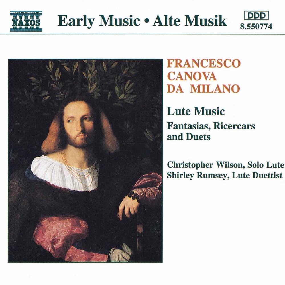 Обложка альбома «Milano: Fantasias, Ricercars and Duets» — Christopher Wilson