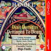 Cover art for Dettingen Te Deum - Dixit Dominus by Coro della Radio Svizzera, Ensemble Vanitas & Diego Fasolis