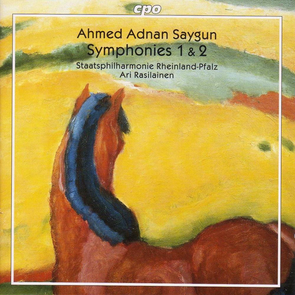 Обложка альбома «Saygun: Symphonies Nos. 1 and 2» — Ari Rasilainen & Rheinland-Pfalz State Philharmonic Orchestra