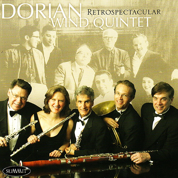Обложка альбома «Retrospectacular» — Dorian Wind Quintet